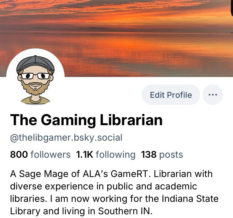 My profile image on Bluesky, showing 800 followers.