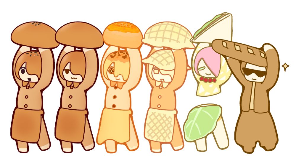 ￥食音パンの立ち絵イラスト