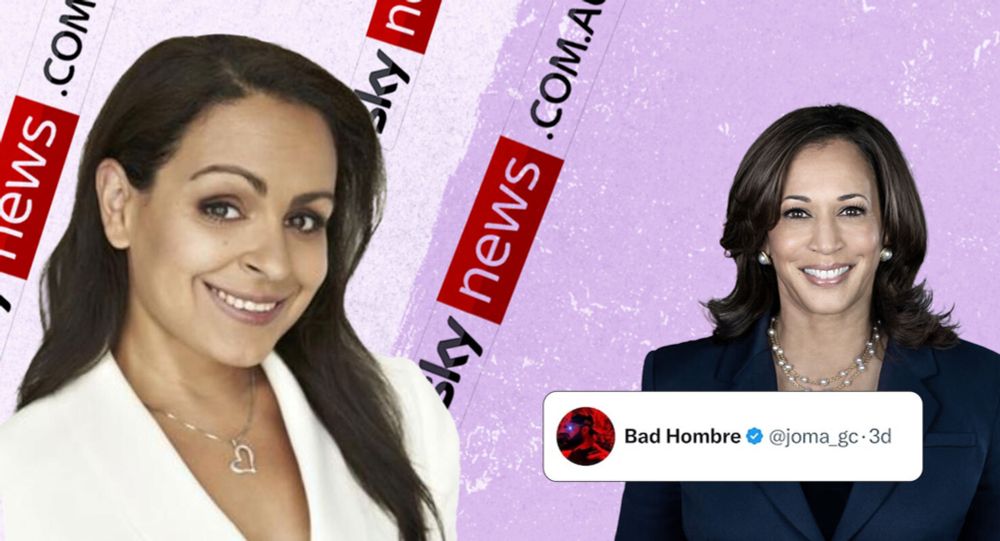 Rita Panahi issues on-air correction after broadcasting election lie about couple in Kamala Harris ad