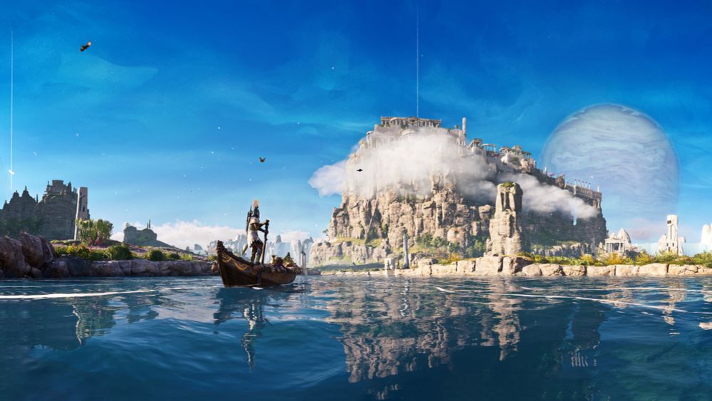 One problem with making an Assassin's Creed game in Ancient Greece, says Ubisoft, is that there just weren't enough tall buildings for a 'climbing frame game'