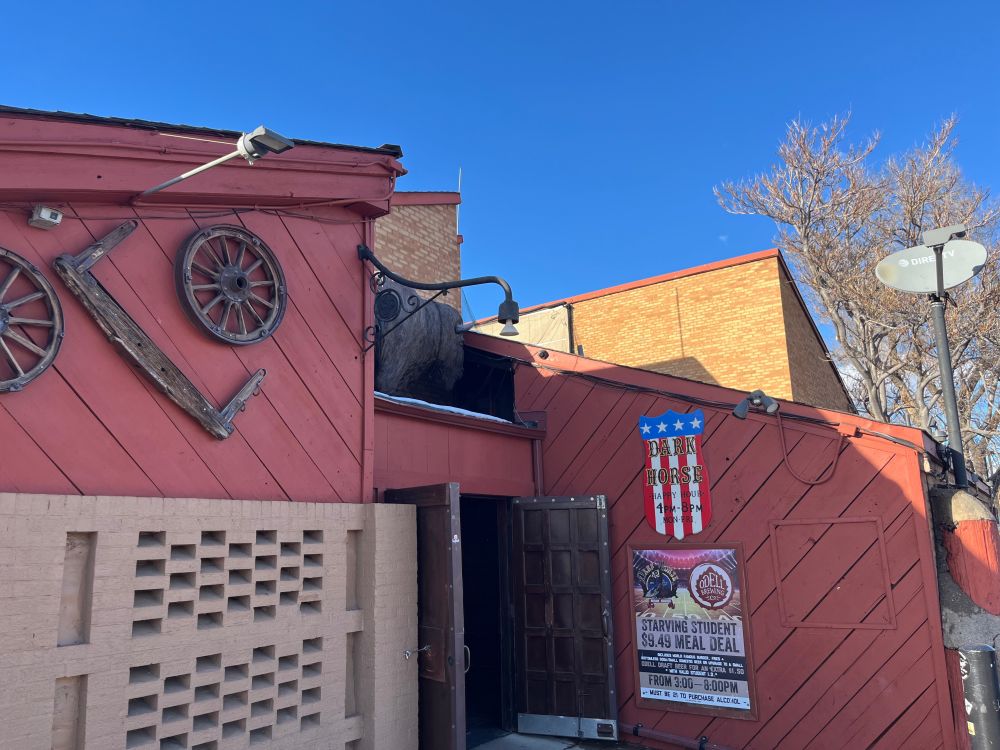 The world famous Dark Horse in Boulder, Colorado 