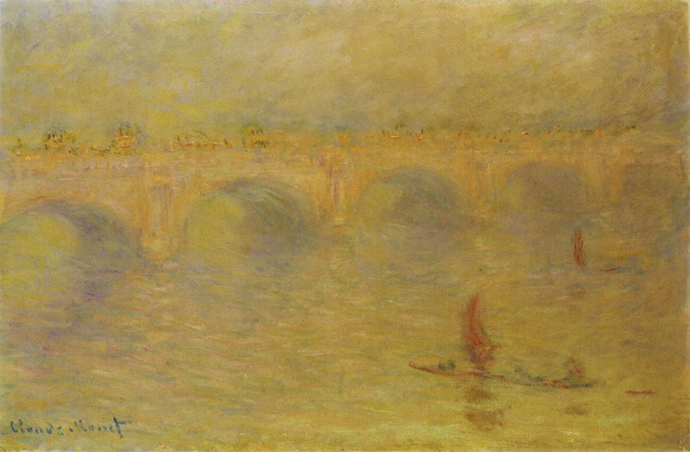 Waterloo Bridge, Sunlight Effect