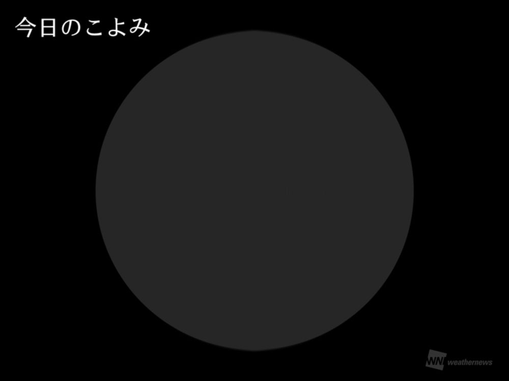 今日のこよみ・今週のこよみ 2024年10月3日(木)