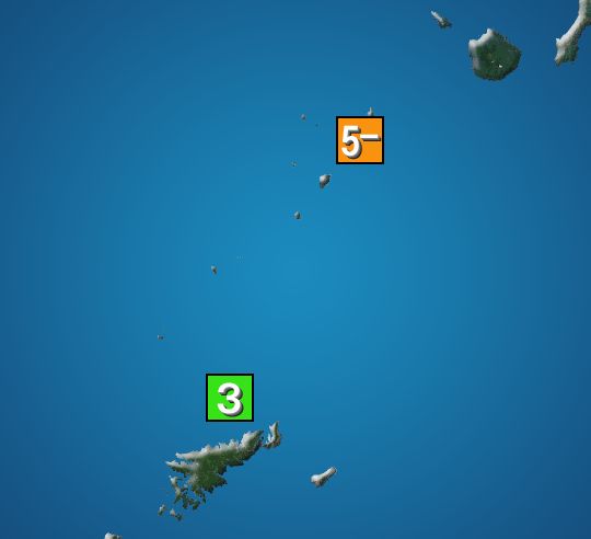 地震分布図