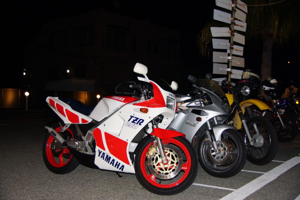 恐ろしいことに単車組も初年度登録が30年前の物ばかり