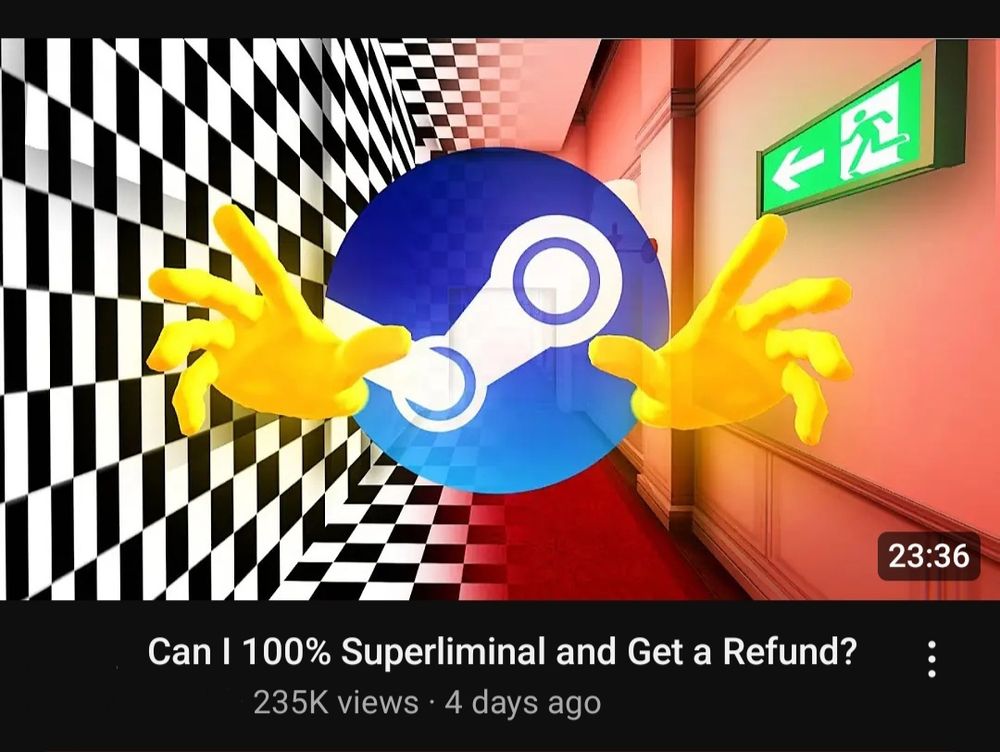 screenshot of a YouTube video titled "Can I 100% Superliminal and Get a Refund"