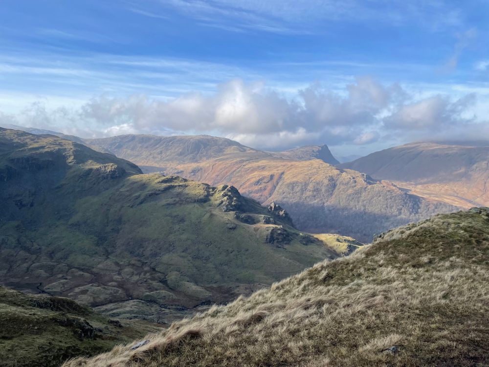 View from Rosthwaite Fell/Bessyboot, Borrowdale.