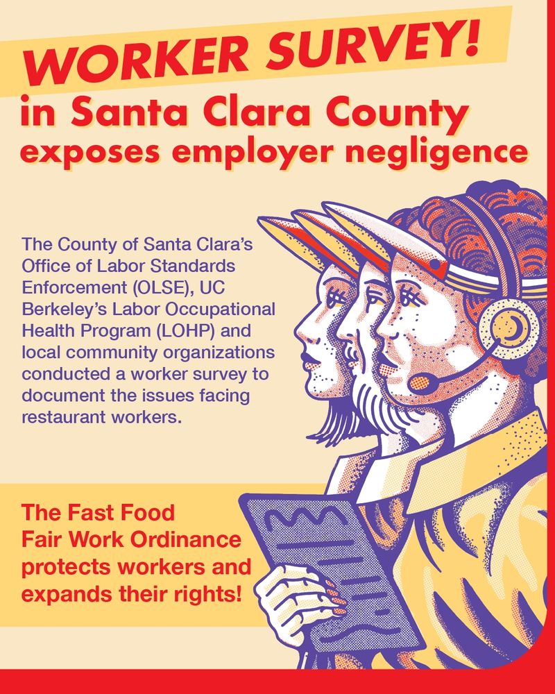 The graphic that talks about the survey for Santa Clara County and says it exposes employer negligence 