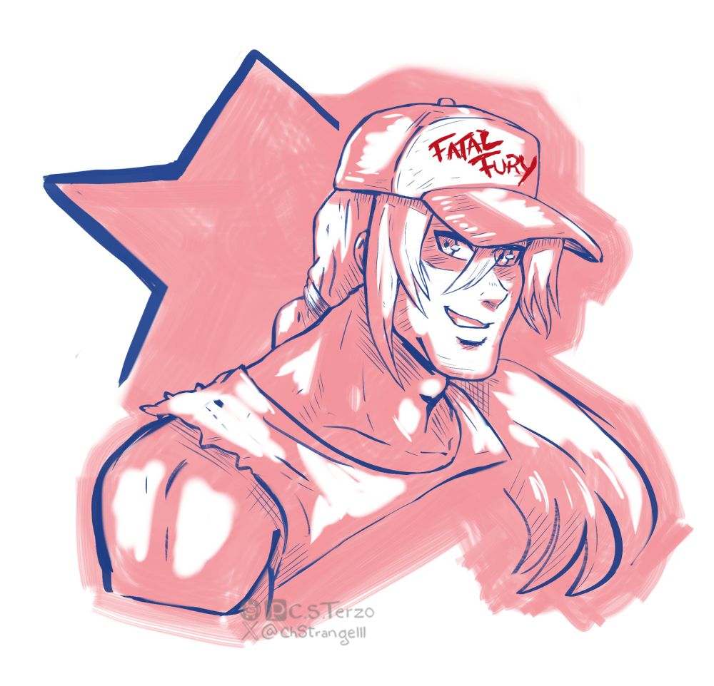 Happy 34th anniversary 
🌟Fatal fury🌟

A bit late but here
a Terry Bogard drawing to celebrate

fatal fury:city of wolves snk