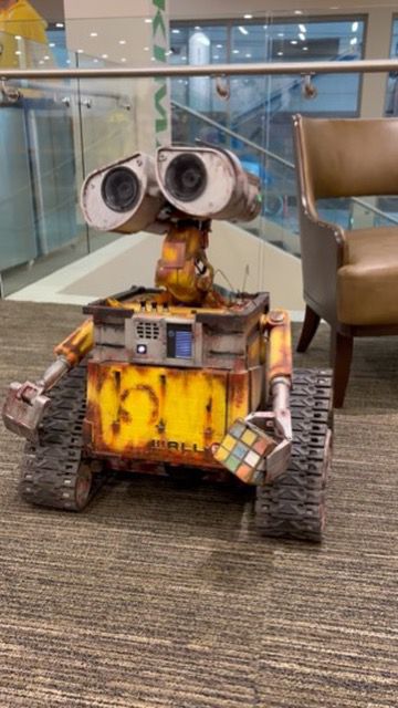 Wall-e robot at GeekGirlCon