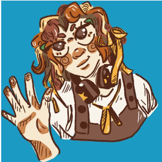 here is a stylized portrait we did of what the body looks like :3