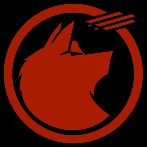 The logo of Winger Aerospace, a furry alliance within EVE Online.