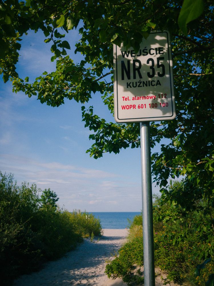 Zugang zum Strand