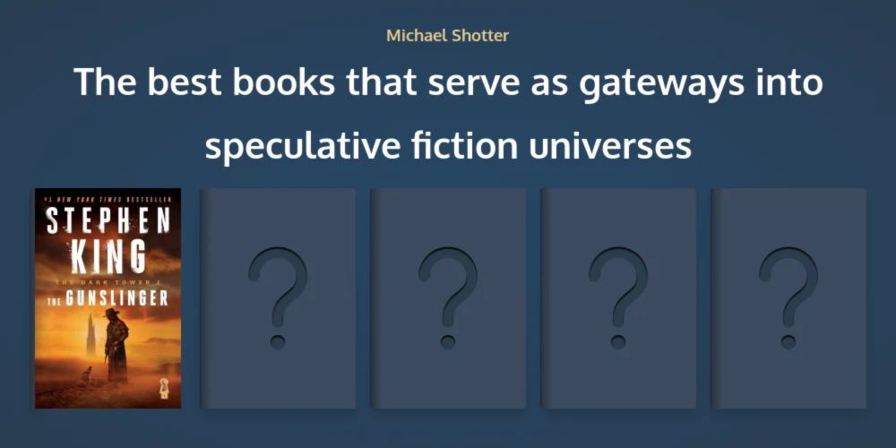 The best gateway books into speculative fiction universes