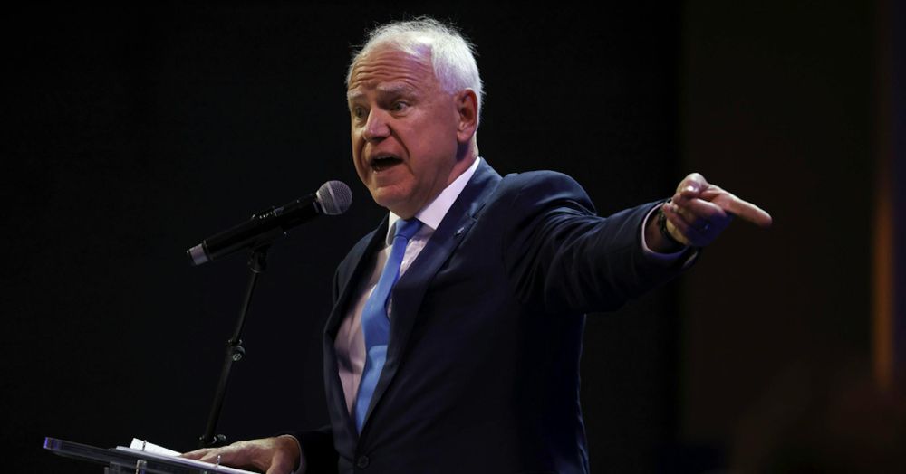 header image - Gov. Tim Walz backs transgender kids as Democrats grapple with debate over sports bans