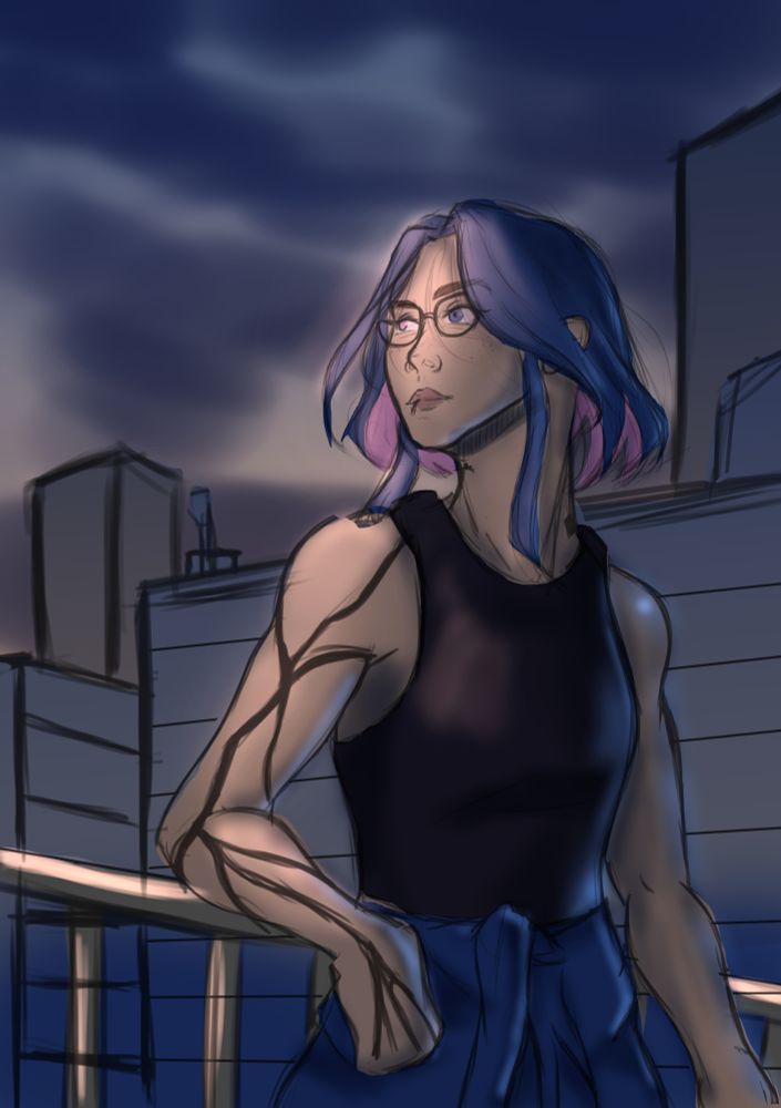 Croquis du même dessin.