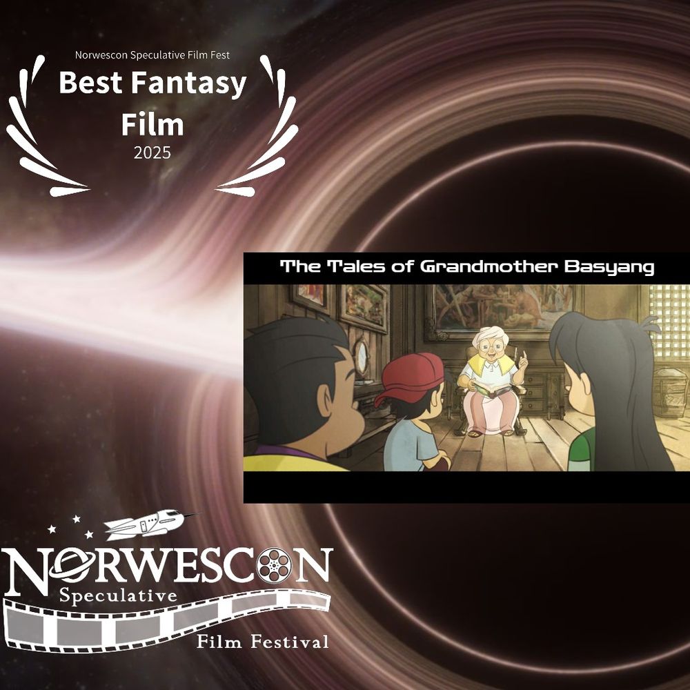 Poster for the movie The Tales of Grandmother Basyang

Norwescon Speculative Film Fest is proud to announce our 2025 winner for Best Fantasy Film
The Tales of Grandmother Basyang
Directed by Nelson Jr Caliguia
Philippines
