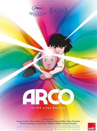 Affiche du film Arco, tout en couleur de l'arc en ciel