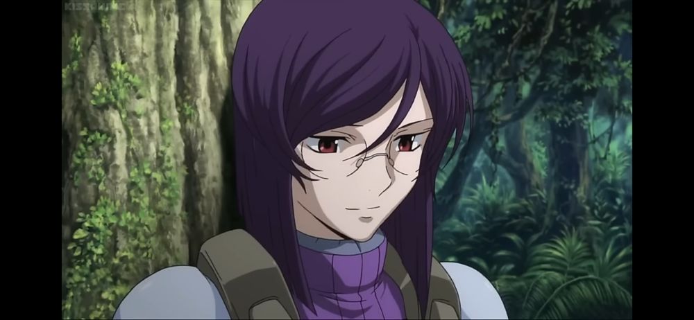 Tieria’s soft smile from i think Season 1 episode 19