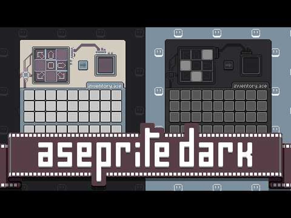 Aseprite DARK / LIGHT - Resourcepack for Minecraft 1.21.5