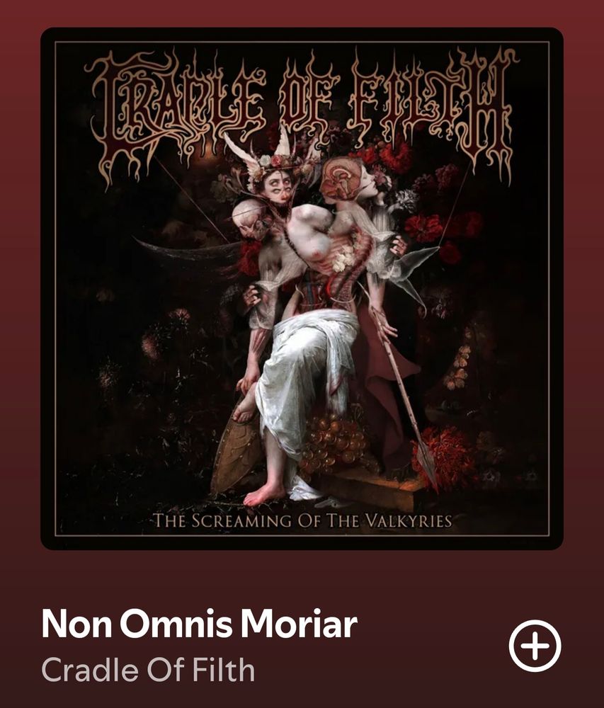 Cradle Of Filth - Non Omnis Moriar