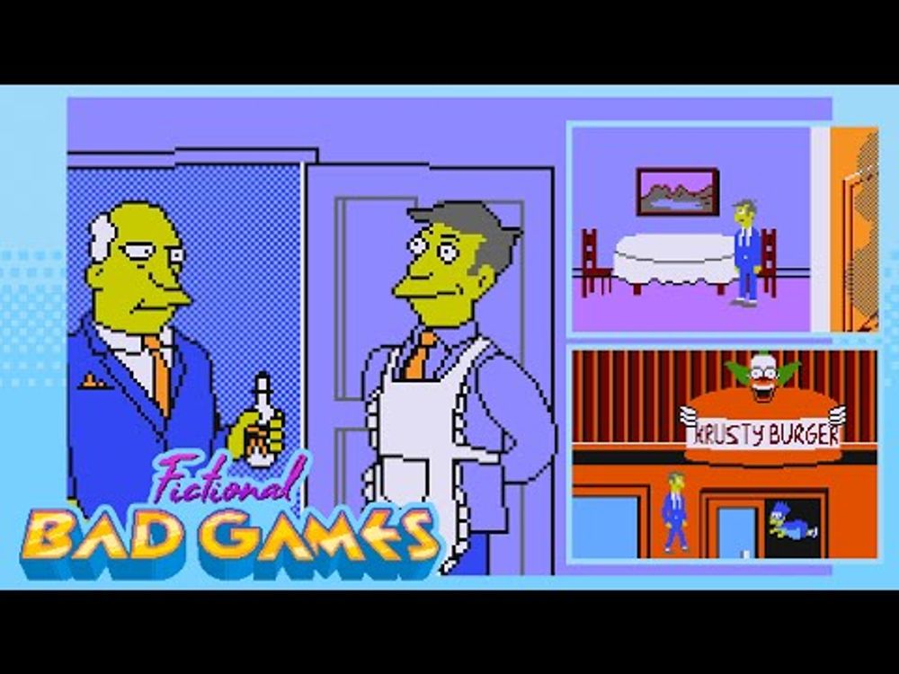 Steamed Hams, but it's an NES game from 1991