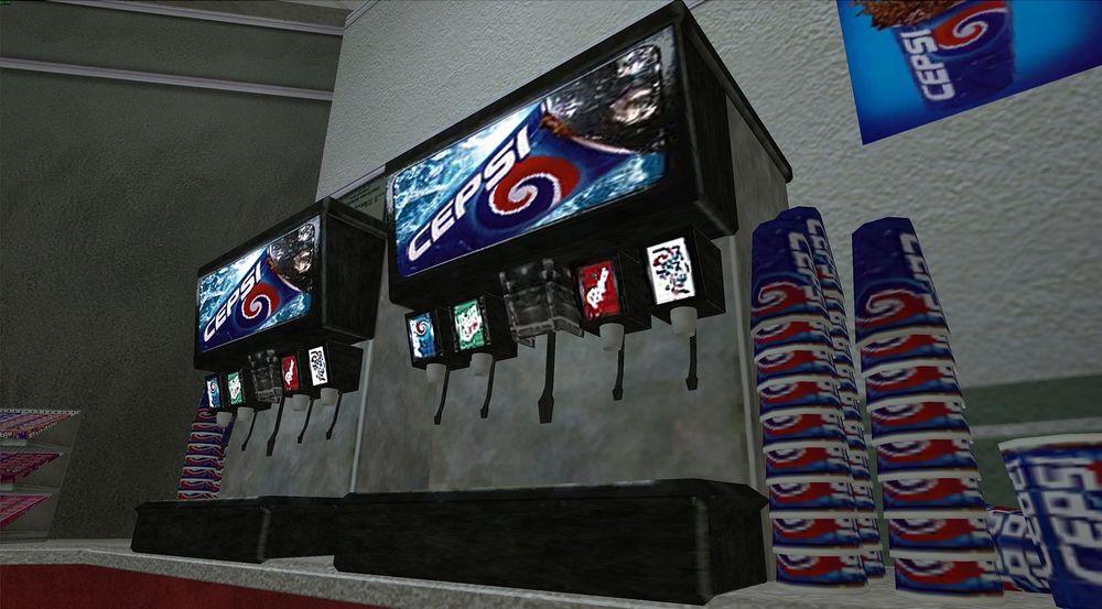 The original Cepsi soda dispenser from VTM Bloodlines.