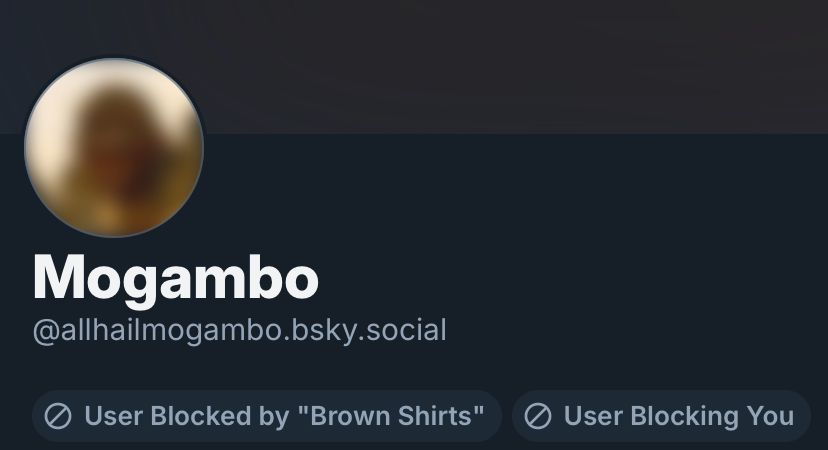 Mogambo's profile.