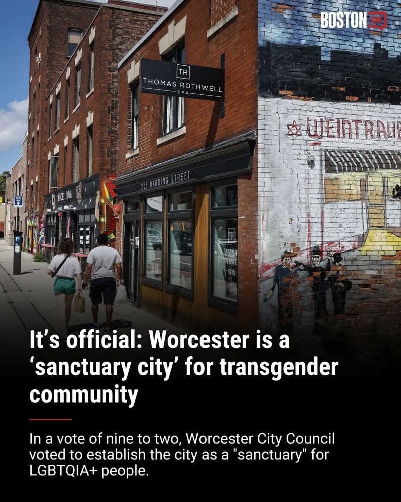 It's official: Worcester is a sanctuary city for transgender community

In a vote of mine to two Worcester City Council voted to establish the city as a sanctuary for LGBTQIA+ people