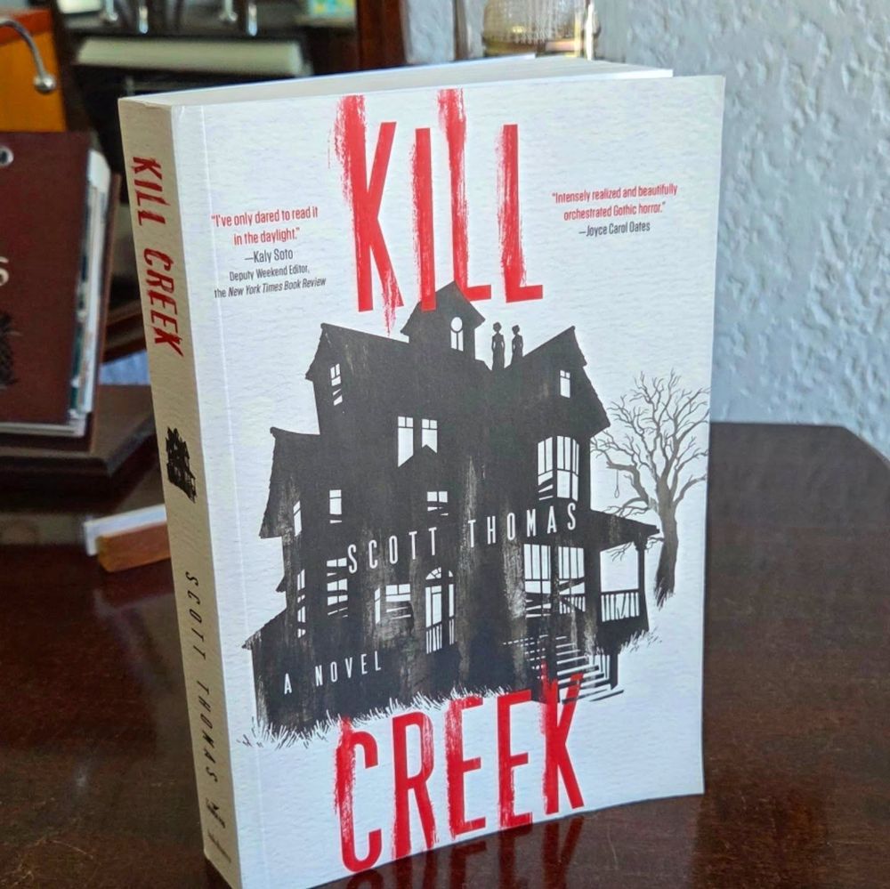 The cover of "Kill Creek," a horror novel by Scott Thomas. 