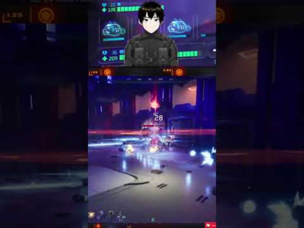 Notre armée de robots humilie le boss !  #vtuber avec @woolfclear | #virgil117 sur #Twitch