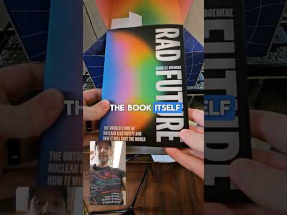 Unboxing Isodope’s Rad Future PR Package #nuclear #nuclearenergy #RadFuture #nuclearpower #newbook