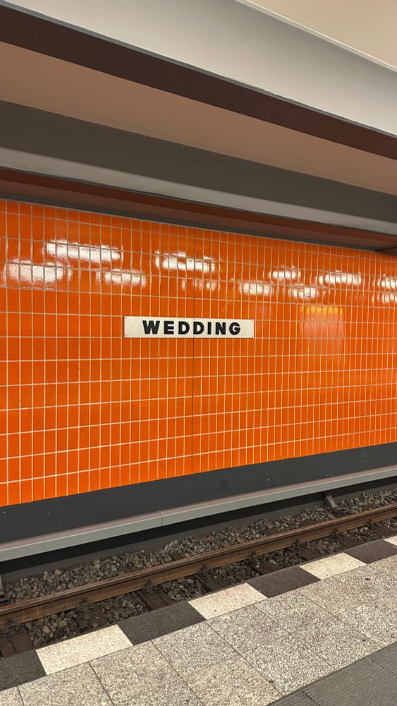 Foto der U-Bahn Station „Wedding“  (Berlin) 