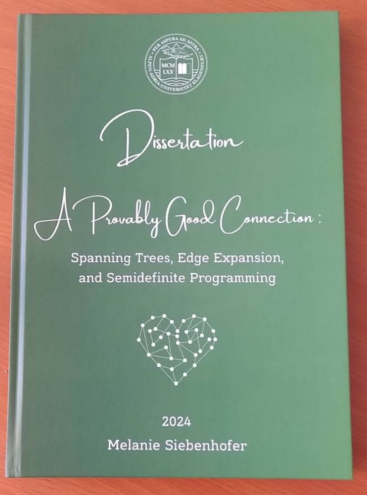 Cover of the thesis of Melanie Siebenhofer