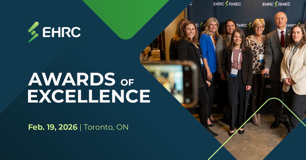 Group of individuals posing for a photo at the EHRC Awards of Excellence event on February 19, 2026, in Toronto, ON.