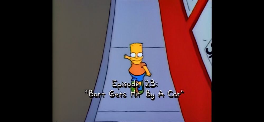 Episode 23: Bart Gets Hit by a Car (The Simpsons)