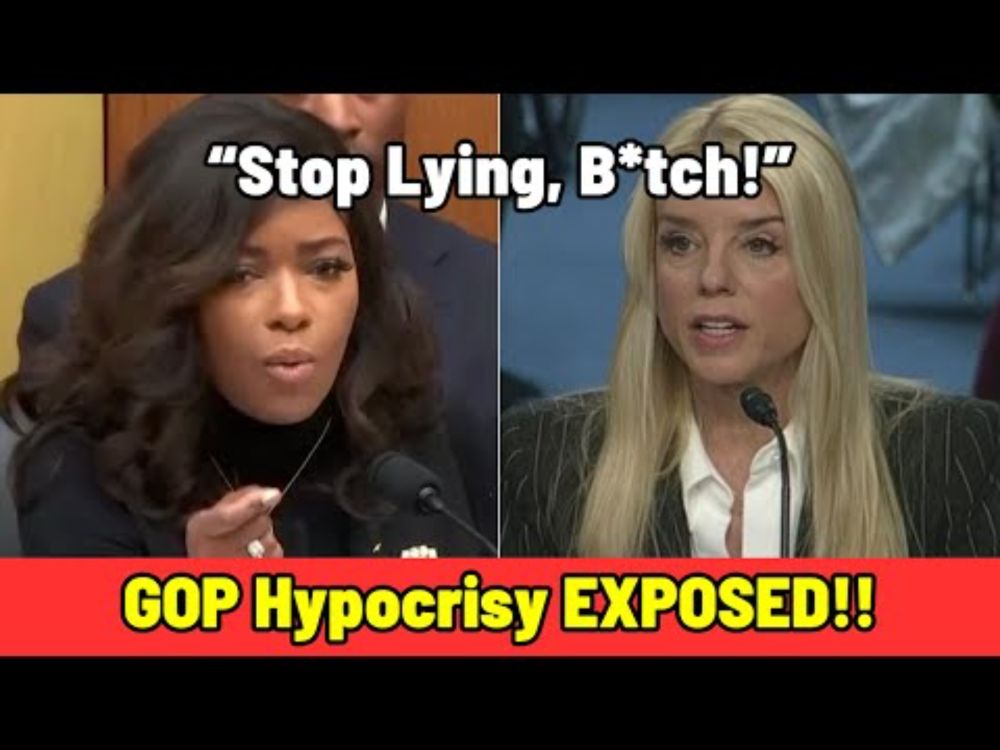 Jasmine Crockett OBLITERATES Pam Bondi In SCORCHING Rant Over Fox News Threats & GOP Hypocrisy!