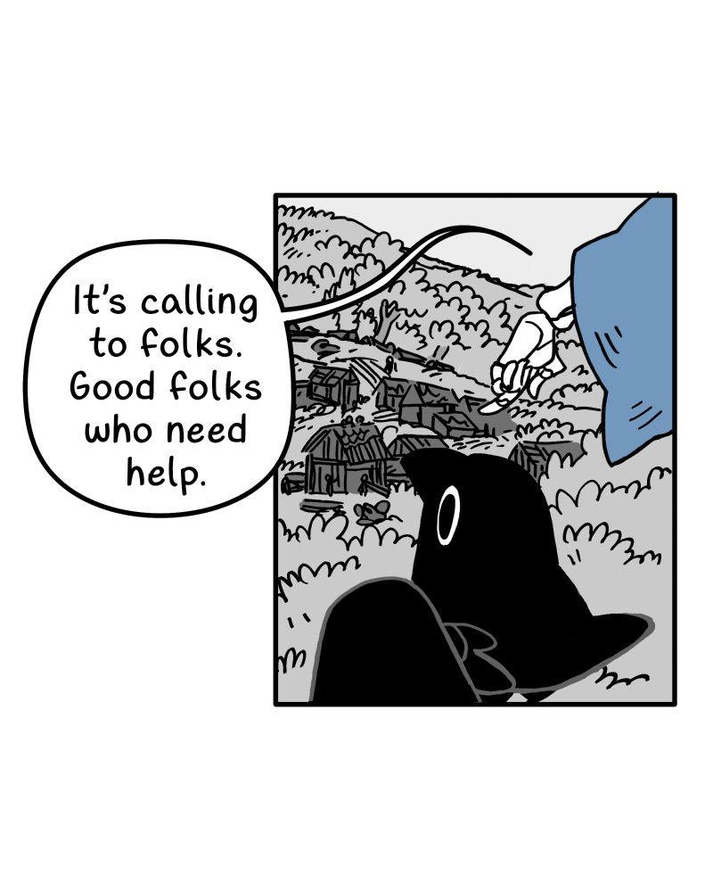 The magic is calling to folks, good folks who need help...