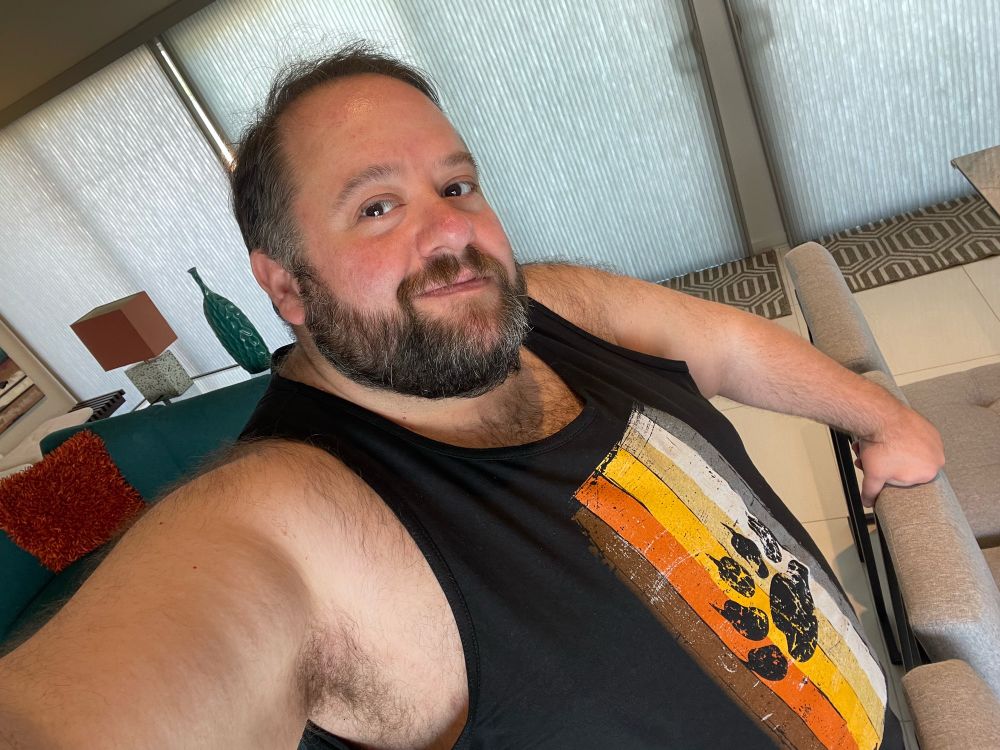 Bear in tank top