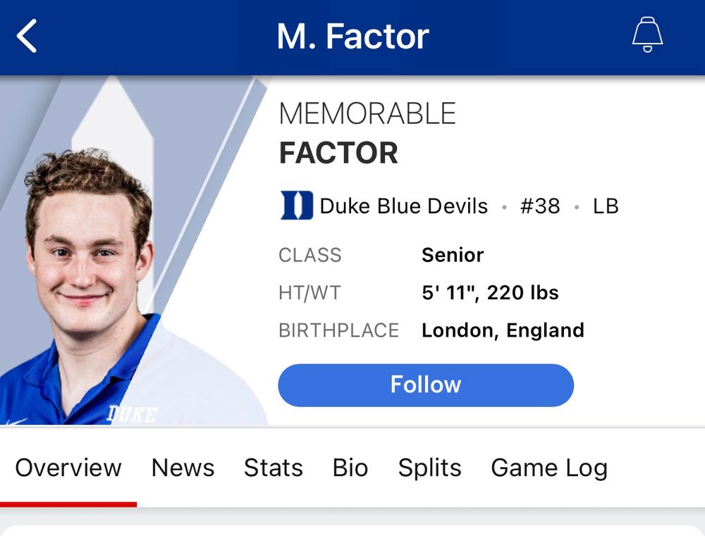 
MEMORABLE
FACTOR