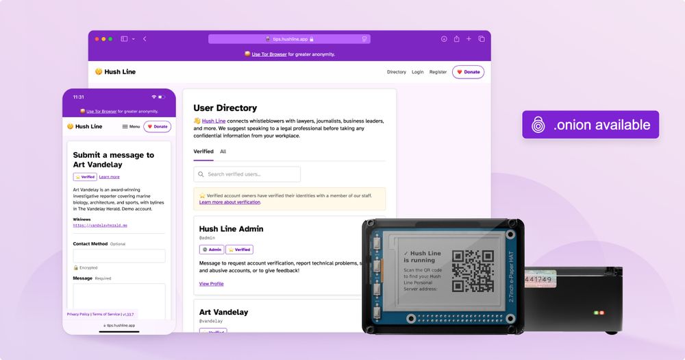 An open-source whistleblowing platform for organizations and individuals.