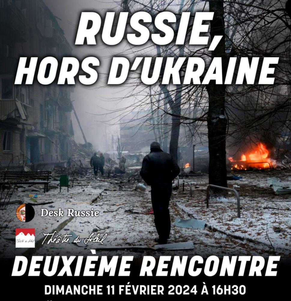 « Russie, hors d’Ukraine ! » : deuxième rencontre • desk russie