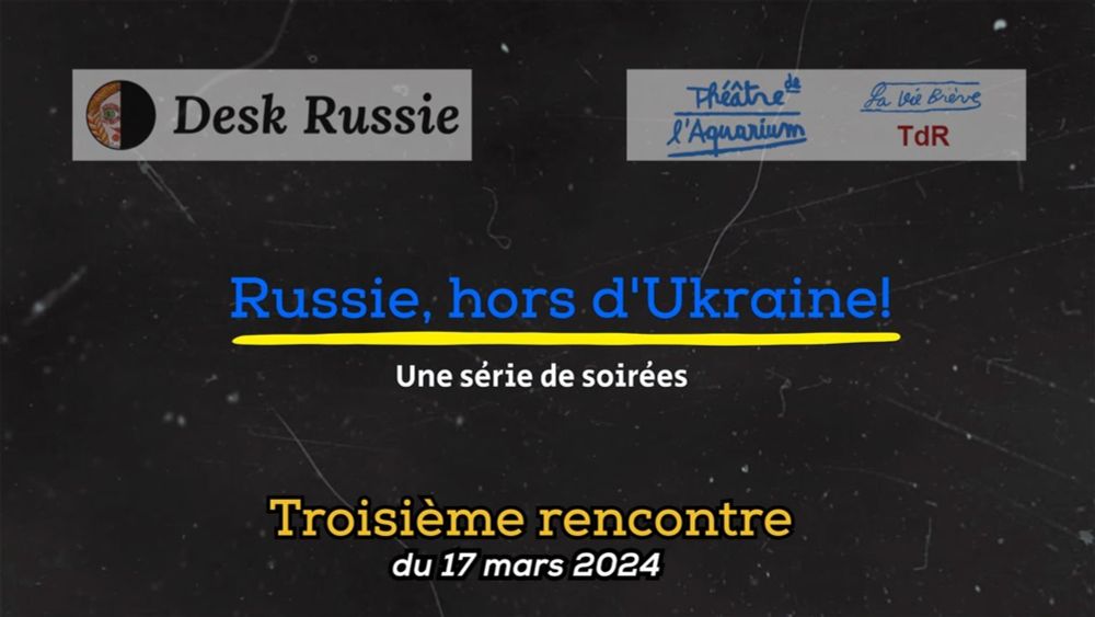 « Russie, hors d’Ukraine ! » : troisième rencontre