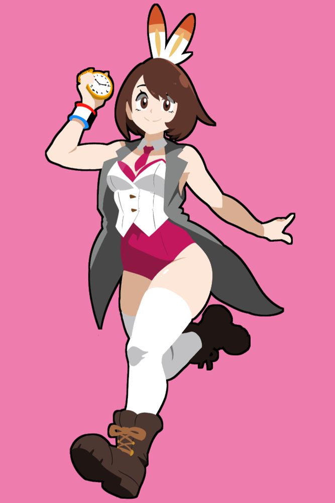 Gloria, from Pokemon Sword & Shield