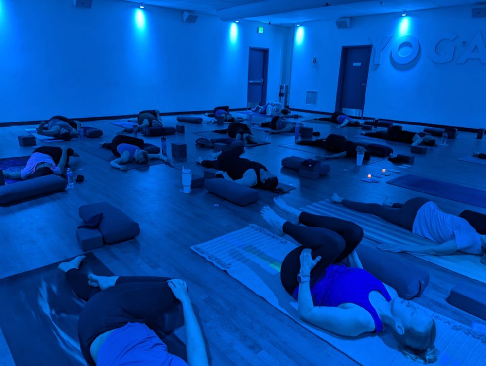 Yoga class