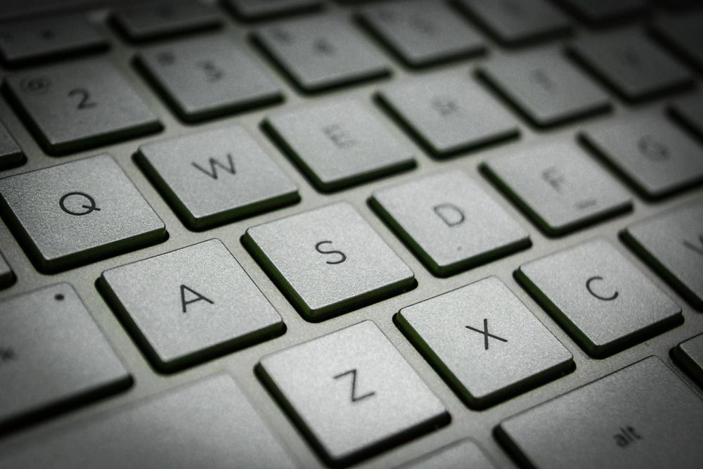 A keyboard.