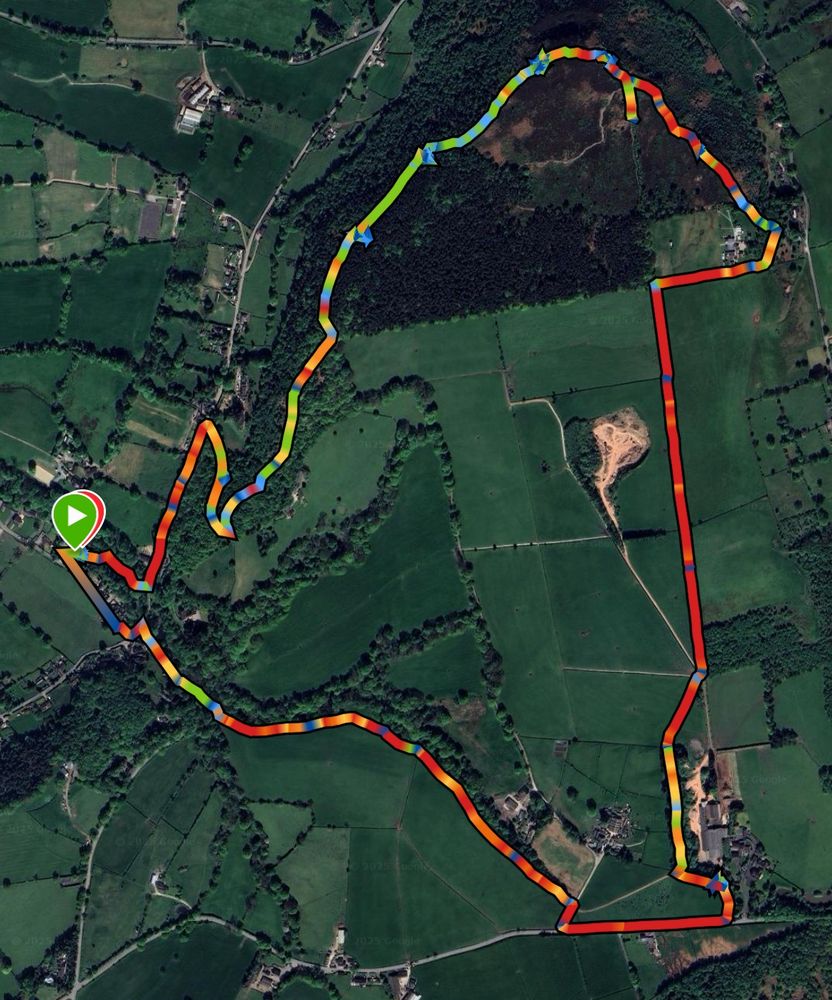 Today’s route - 4.5 miles