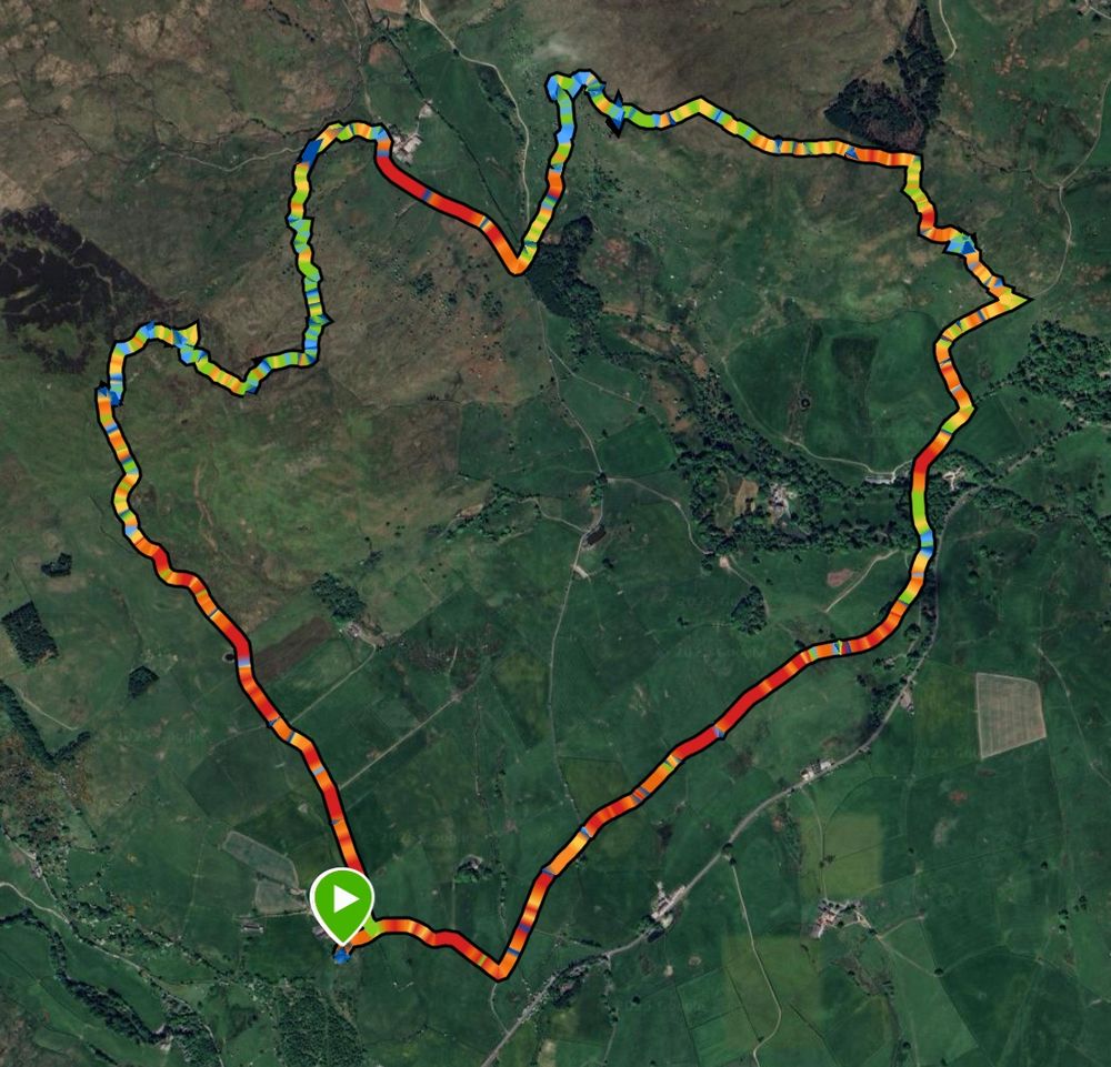 Today’s route - 6.1 miles 