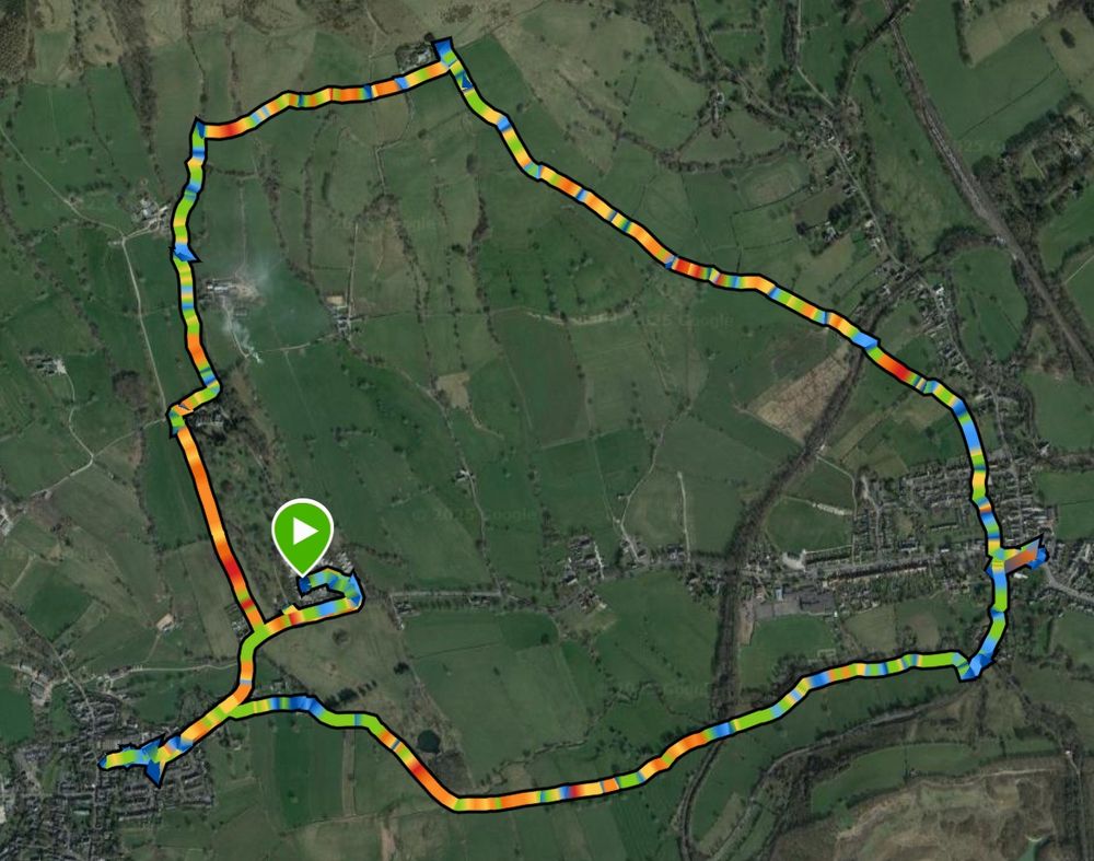Today’s route - 5.6 miles