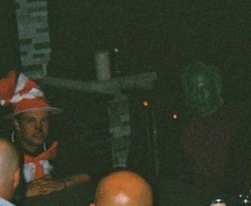 Tyler and Josh dressed as a Thing from Dr Seuss and Beast Boy